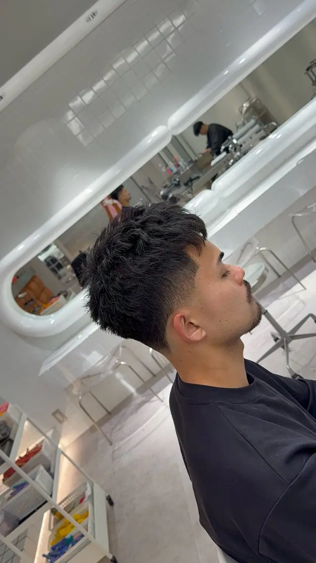 ショート メンズ カット トリートメント メンズ特化/フェード /パーマ/渋谷/千尋のヘアスタイル