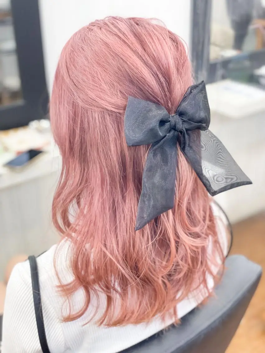 ✨何度でもOK✨ケアブリーチカラー✨ケアブリーチ使用🌟全てのカラー剤使用可能🙆🏼♀️の写真