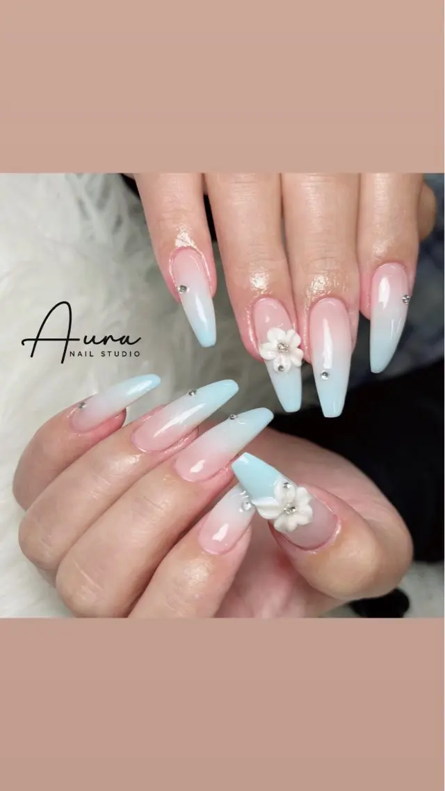 ネイル ハンドネイル Aura Nail HanNaのネイルデザイン