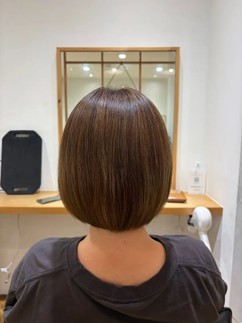 ミディアム ヘアカラー Mana 🫧のヘアスタイル