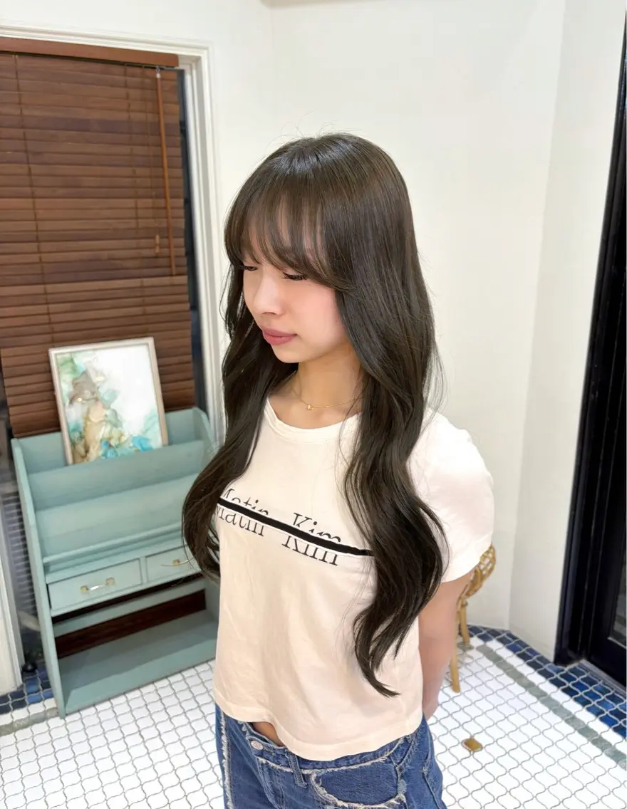 カラー 🍒暖色カラー/ 透明感/hina🍒のヘアスタイル