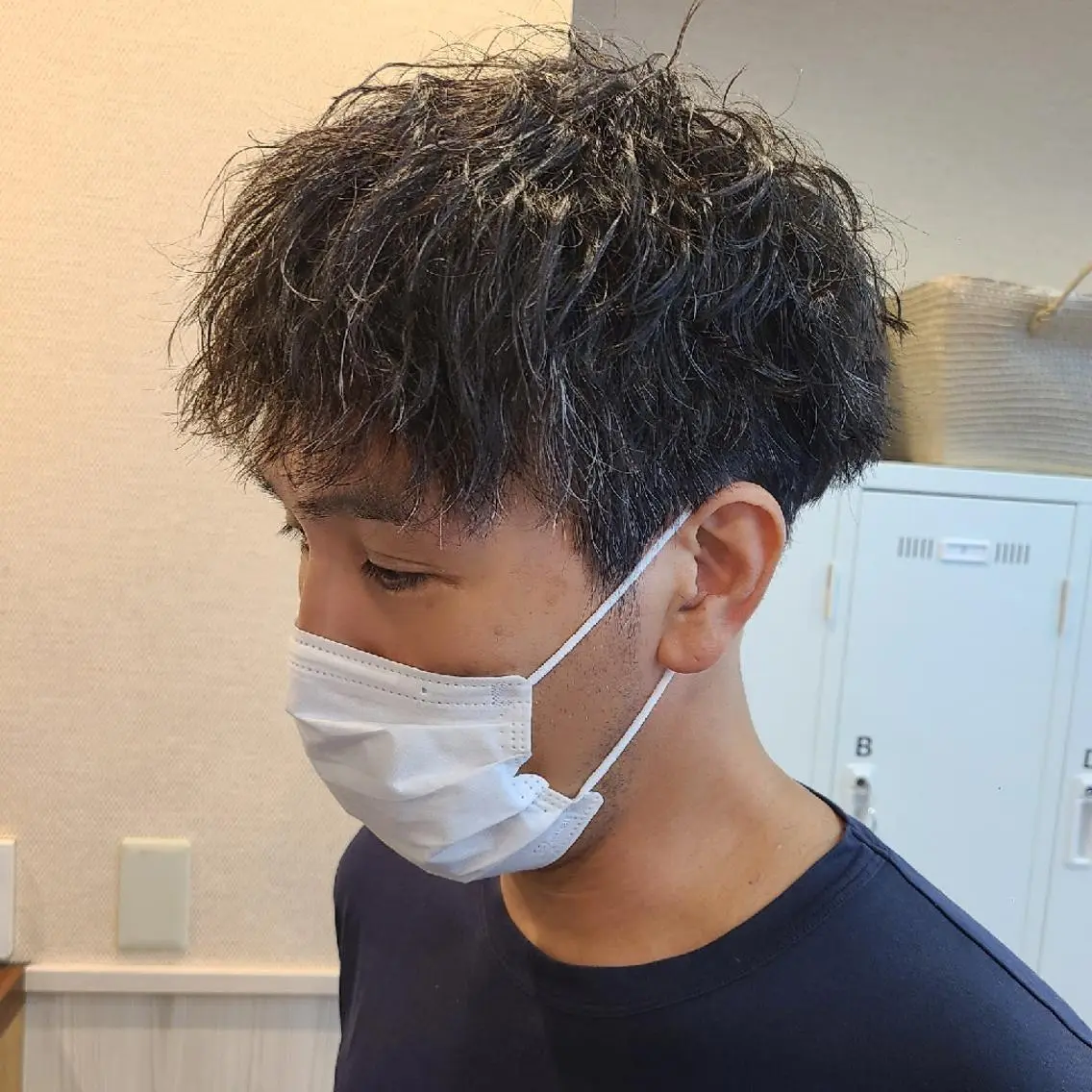 ショート メンズ カット パーマ 【ネウィ天王寺 】seiyaのヘアスタイル
