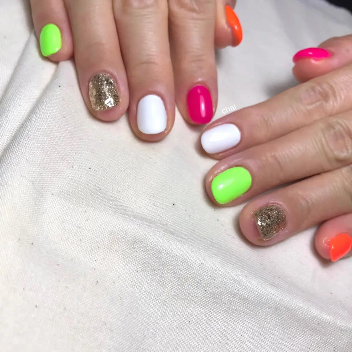 ネイル ハンドネイル chai nail _ai📍鶴橋のマツエク・マツパデザイン