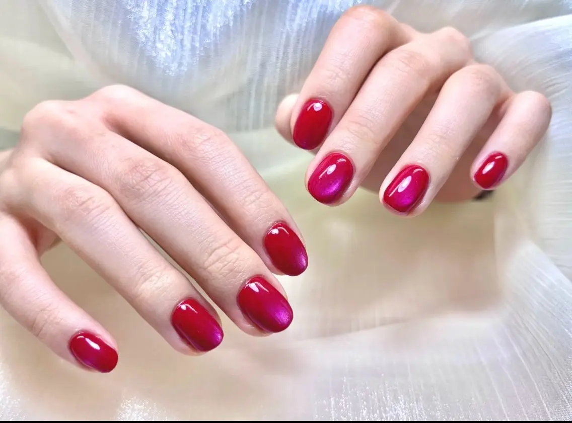 ネイル アートネイル べっ甲ネイル チークネイル 長さ出し フラッシュネイル ハンドネイル ハンドケア For you. Nail Salonのネイルデザイン