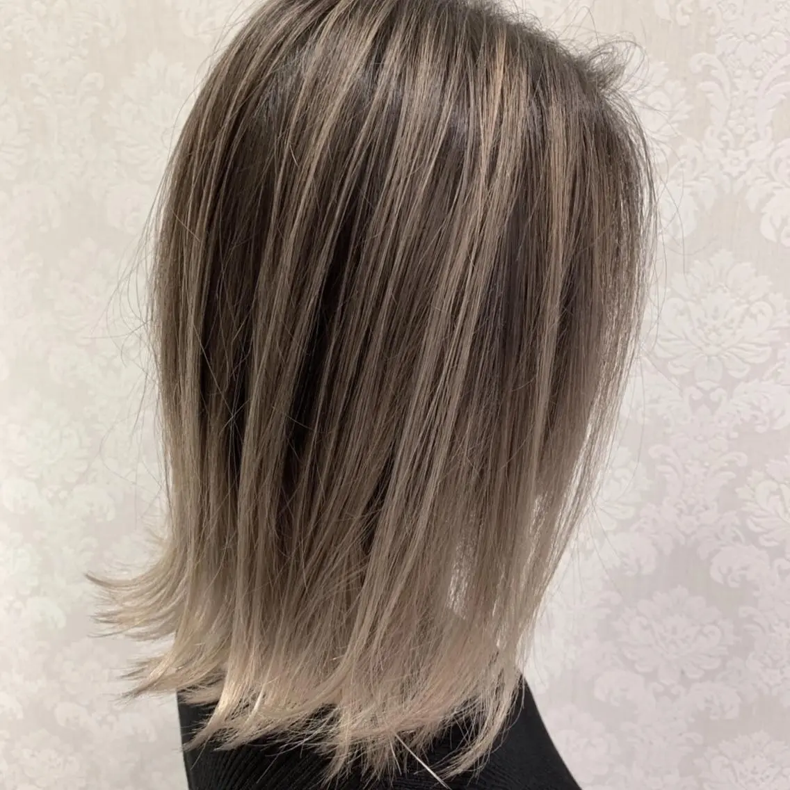 ミディアム カラー ヘアカラー EARTH石巻店 尾形 裕のヘアスタイル