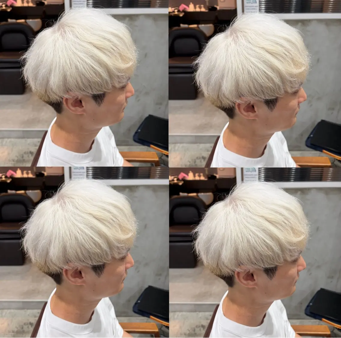 ショート カラー ヘアアレンジ メンズ キッズ カット ヘアカラー トリートメント 🔥メンズパーマ 特化 渡辺一翔のヘアスタイル