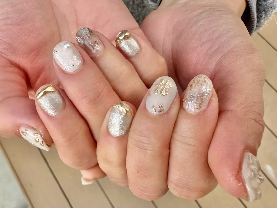 ネイル 持ち込み ハンドネイル ハンドケア Mnail ちひろのネイルデザイン