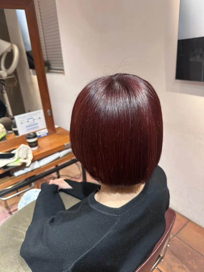 ショート カラー Rio/ kiri  逗子葉山のヘアスタイル