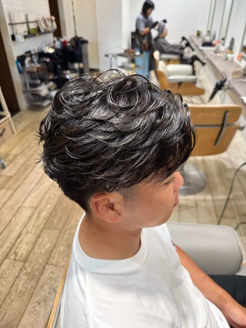 メンズ 内沢 龍平のヘアスタイル