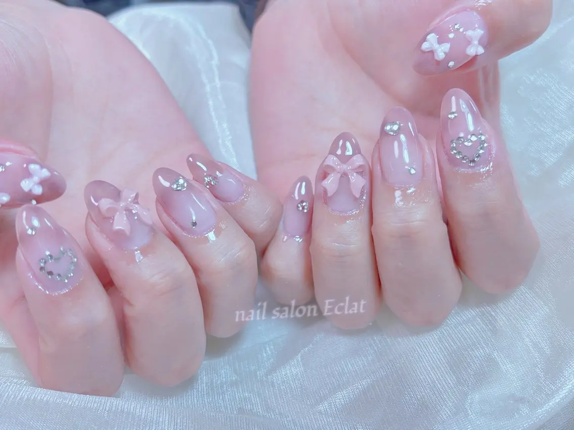 ネイル ネイルサロンエクラ 🫧Shizukaのネイルデザイン