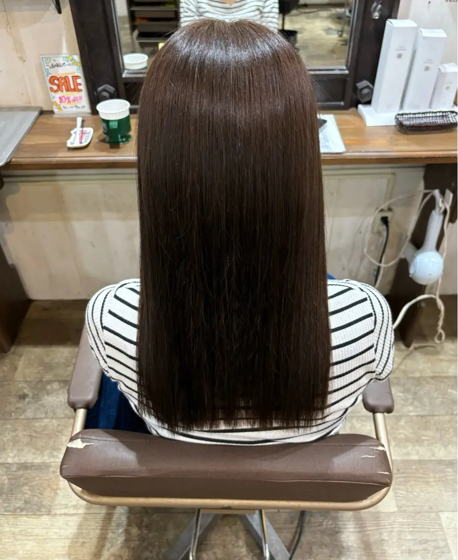 ロング カラー ヘアカラー トリートメント Shuri🐾 Ricca hairのヘアスタイル