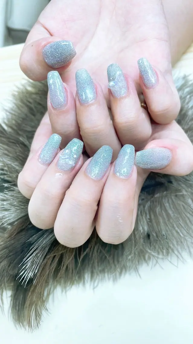 ネイル キラキラ🌸🌸🌸 nail ⭐️✨のネイルデザイン