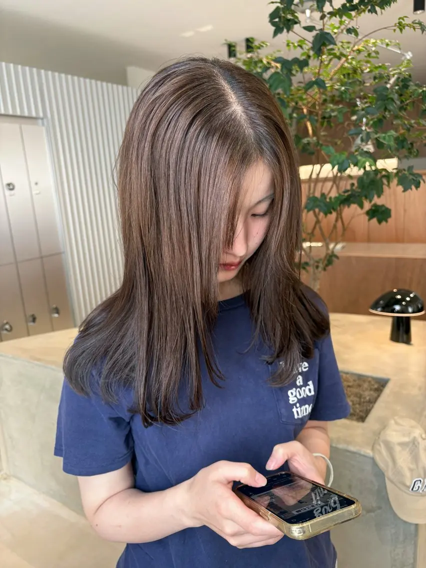 ワンカラー+ヘッドスパ(10min)の写真