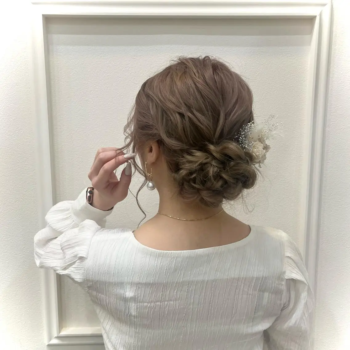 ロング ヘアアレンジ lien ヒジリのヘアスタイル