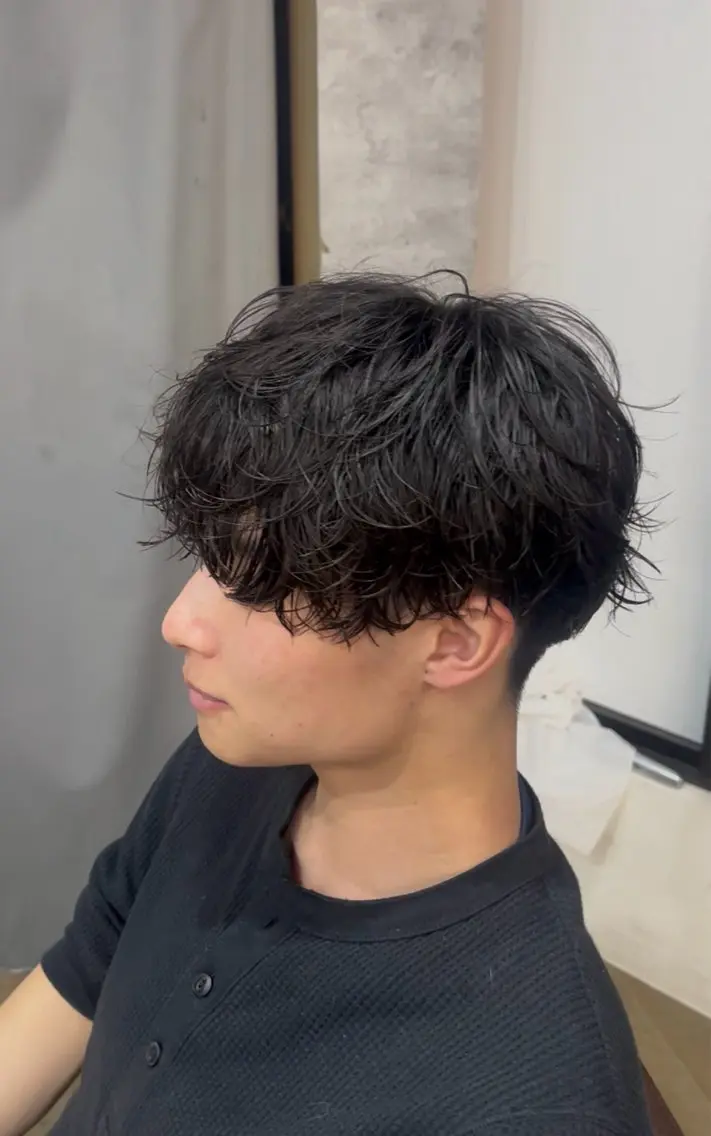 【新規】【シャドウパーマモデル+トリートメント/メンズ限定🔥】#シャドウパーマ#メンズモデル#パーマ#トリートメントの写真