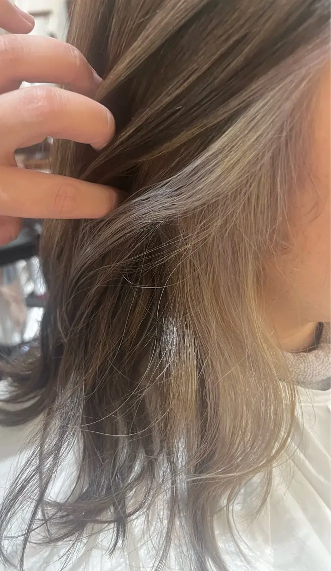 カラー ヘアカラー てづか りおのヘアスタイル