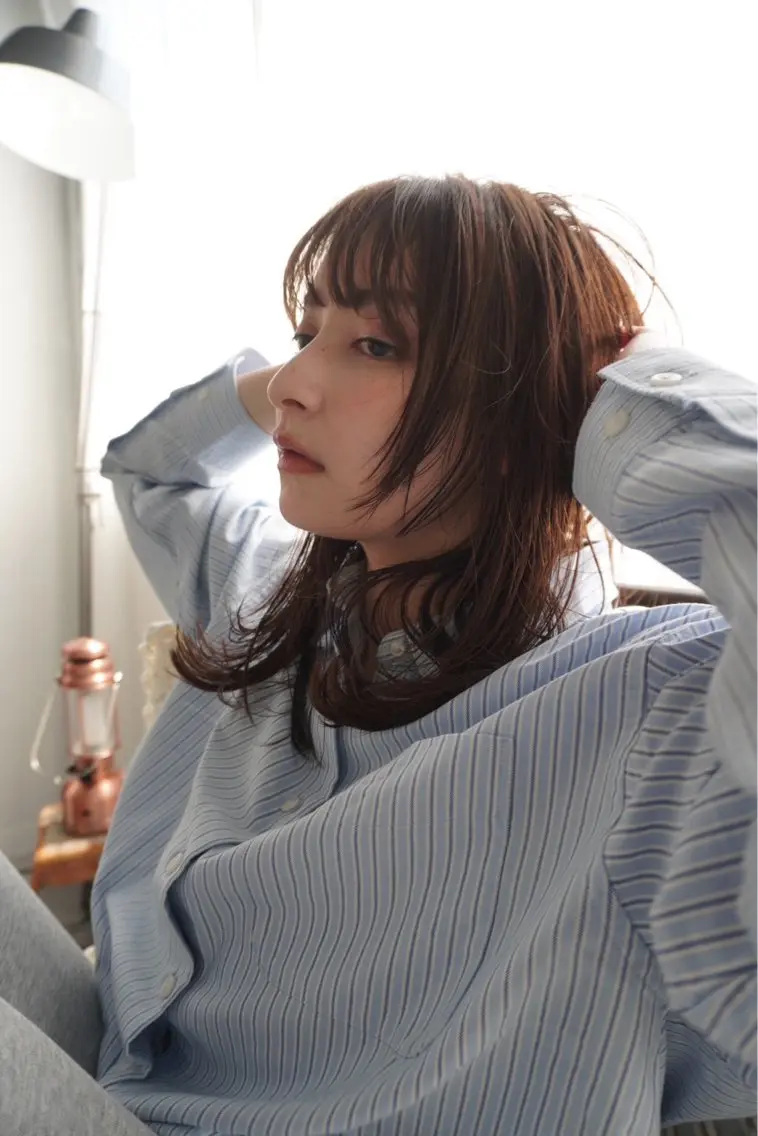 セミロング レイヤーカット/ GINJIのヘアスタイル