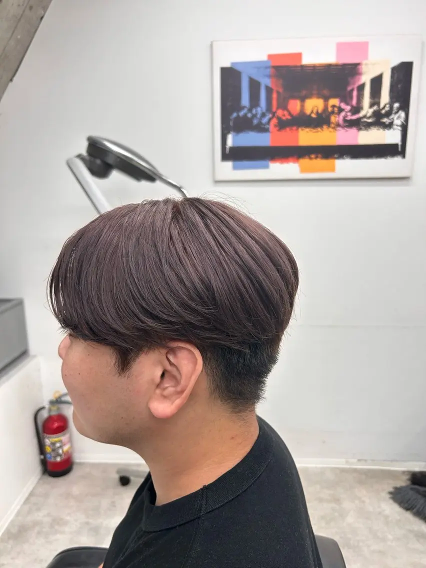 カラー メンズ カットモデル募集中 新潟万代/こたろ🐯のヘアスタイル
