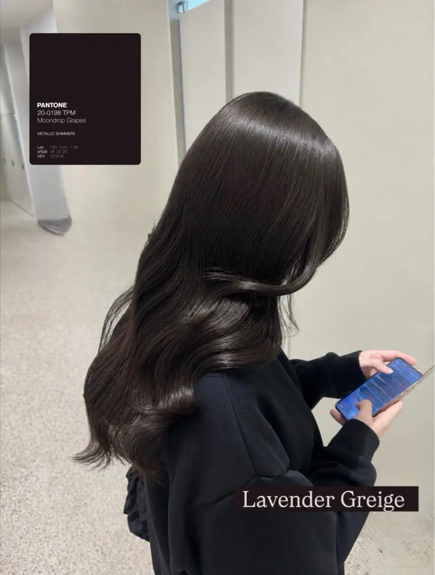 ロング カラー 透明感カラー ラベンダーカラー カット ヘアカラー ichica🤍 褒められる美髪づくりのヘアスタイル