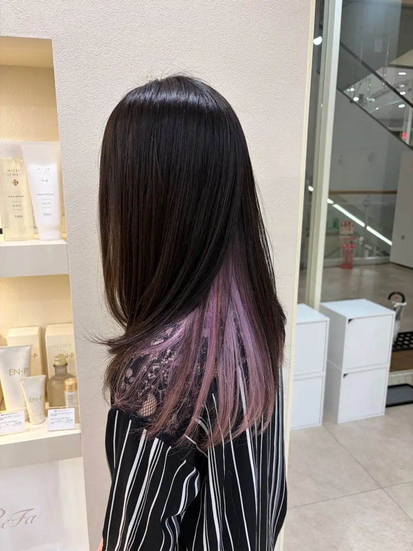 カラー 長島 絹和のヘアスタイル