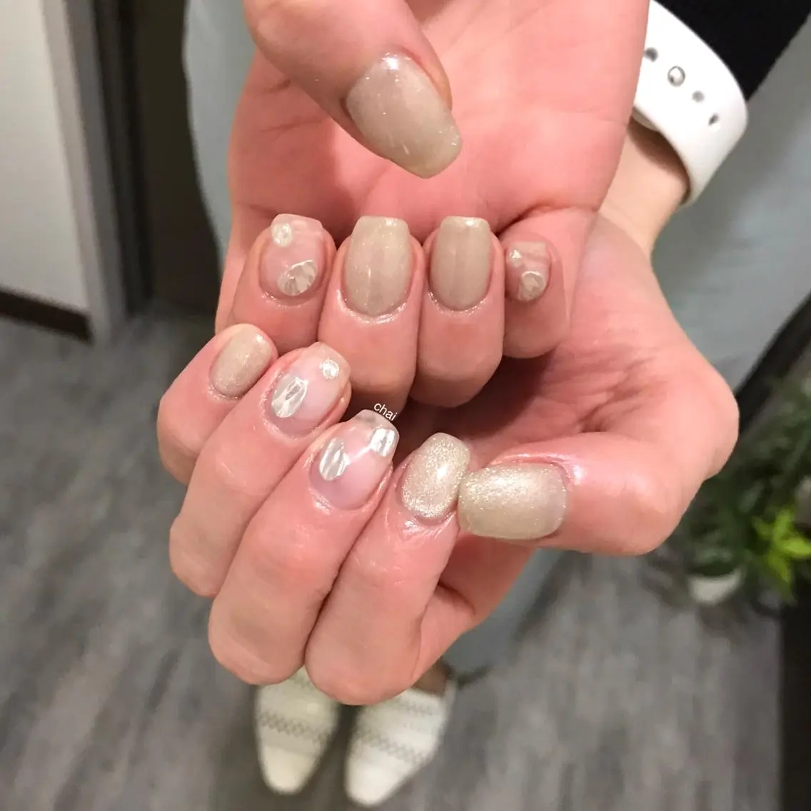 ネイル ハンドネイル chai nail _ai📍鶴橋のマツエク・マツパデザイン