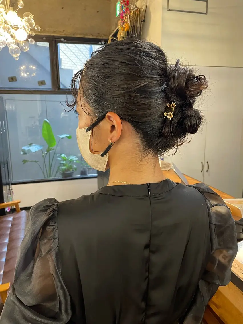 ミディアム ヘアアレンジ layer cut 店長/MIKUのその他イメージ