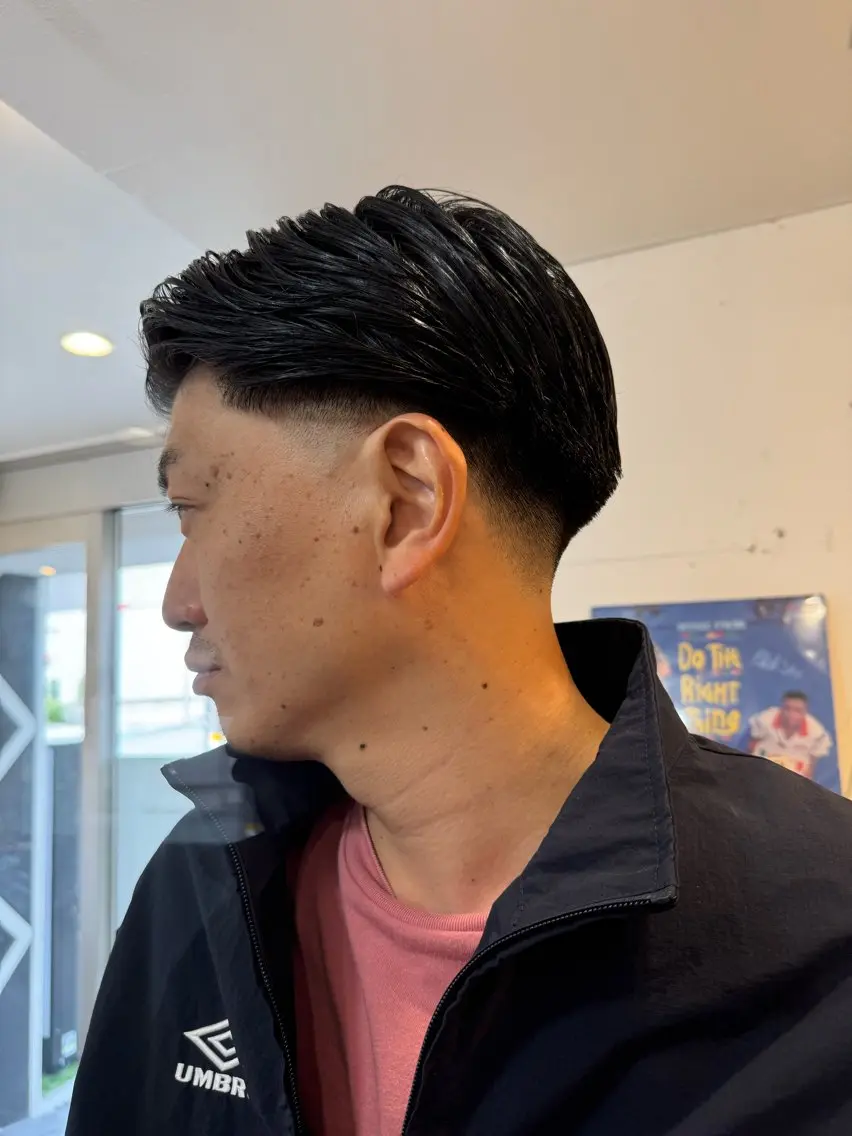 ショート メンズ 堀 琉冴のヘアスタイル