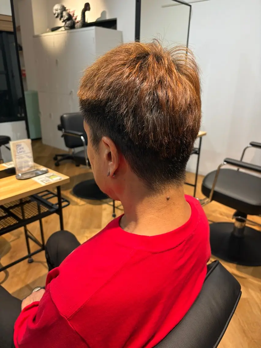メンズ スパイキーショート CUT純 キリナのヘアスタイル