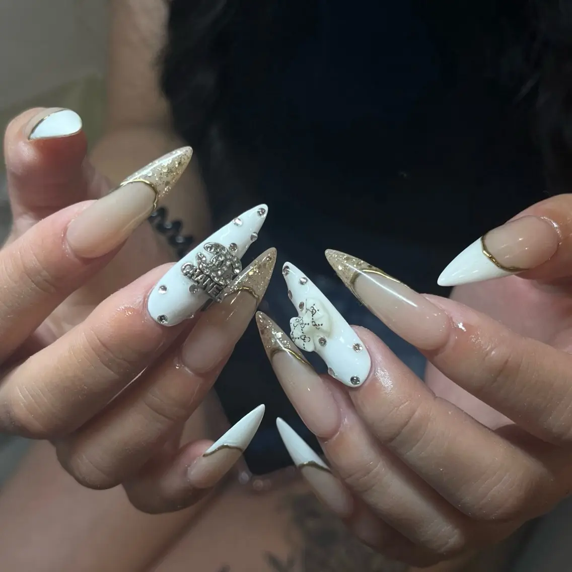 ネイル ハンドネイル IROHA nail Ami🐊🎀のネイルデザイン