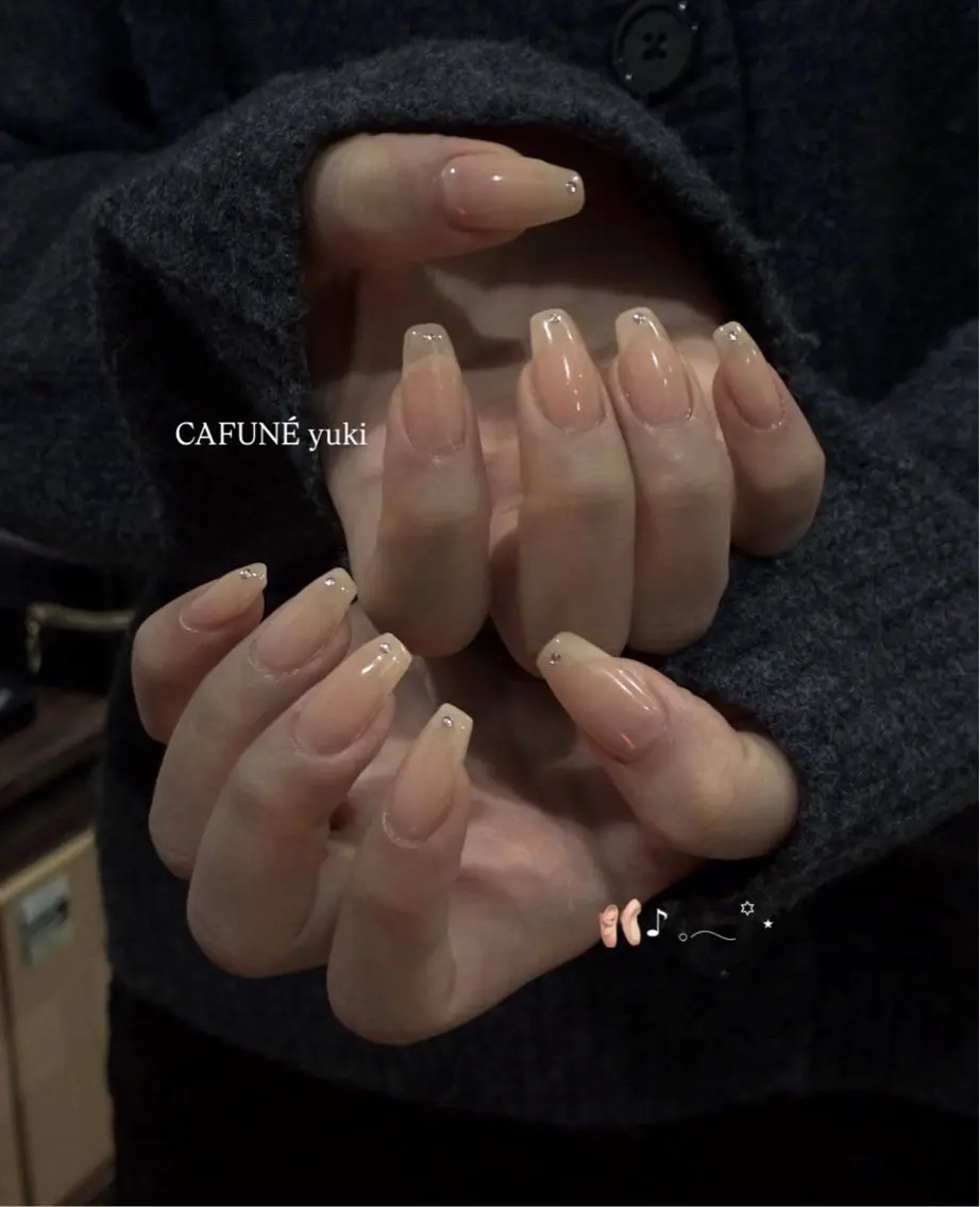 ネイル ハンドネイル 🎼CAFUNÉ_ TOKYO.•*¨のネイルデザイン