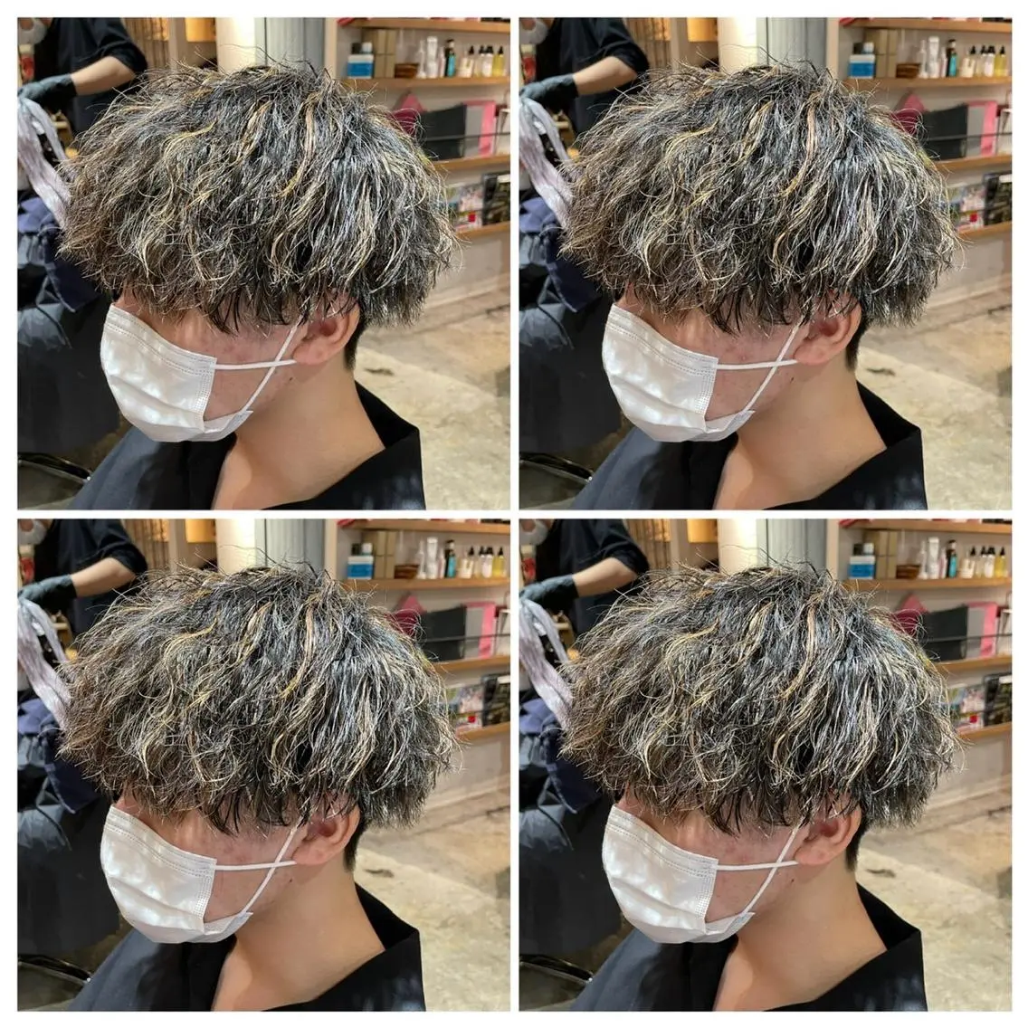 パーマ メンズ カット パーマ トリートメント ヘアセット メンズパーマ特化 望月謙二郎のヘアスタイル