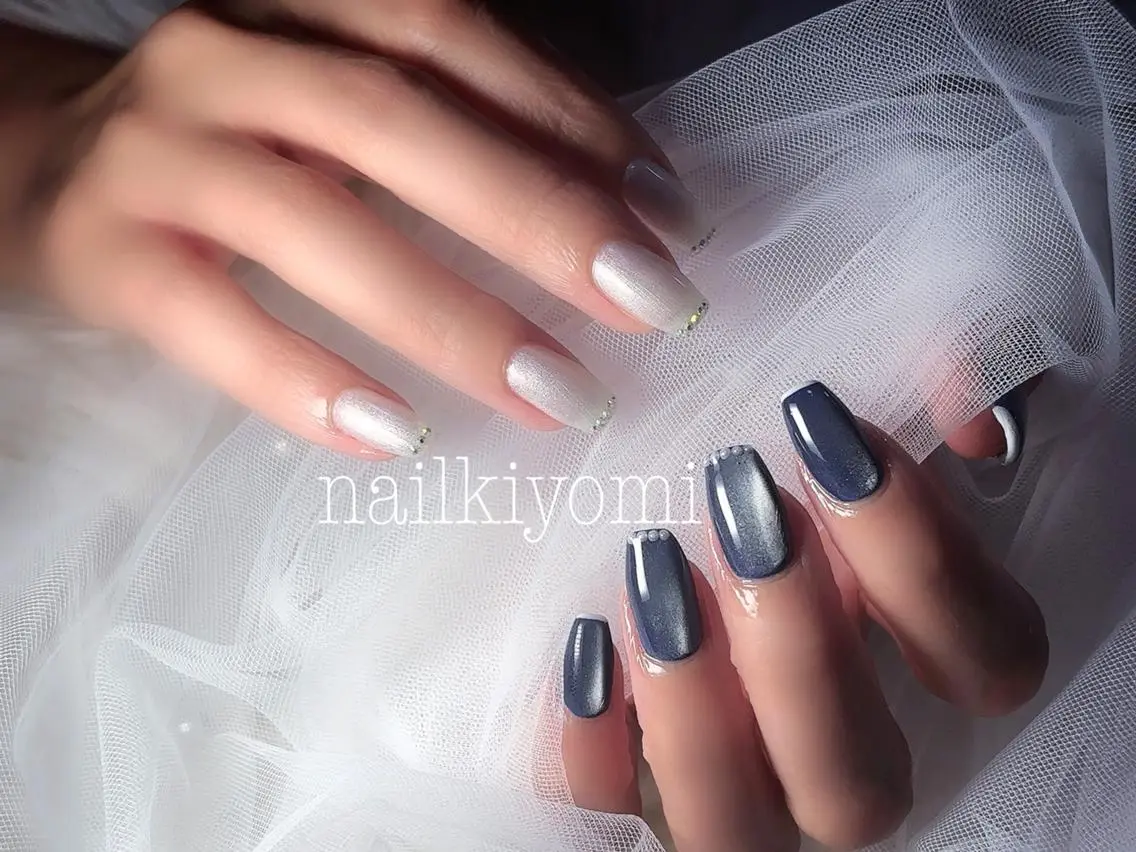 新色ワンカラー💅マグネット/フラッシュ/ちゅるん系の写真