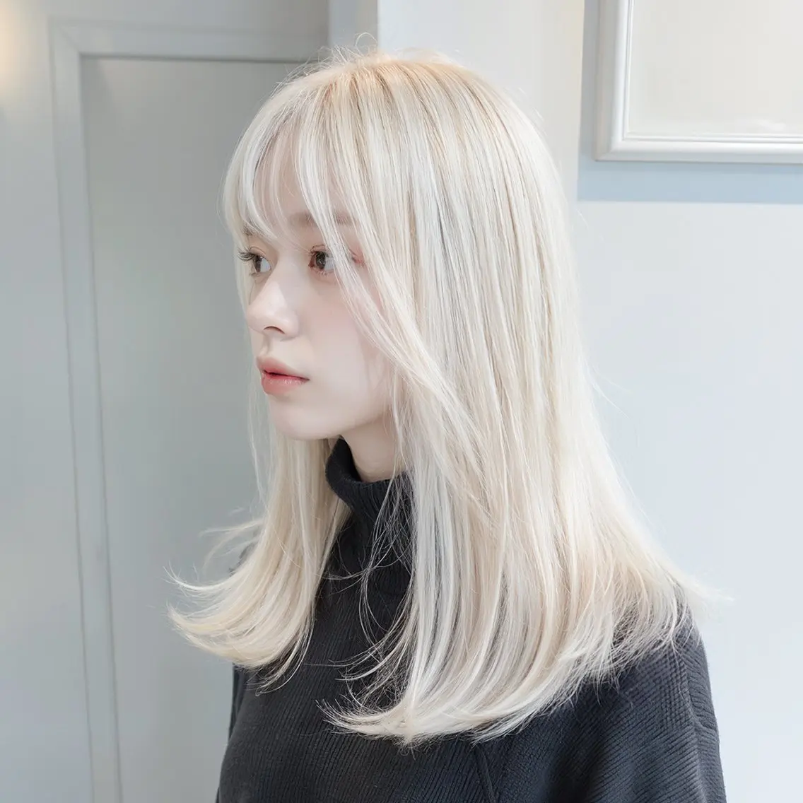 透明感ハイトーンカラー🌟【カット】+【ダメージレスケアブリーチダブルカラー】+髪質改善【ULTOWA TR】の写真