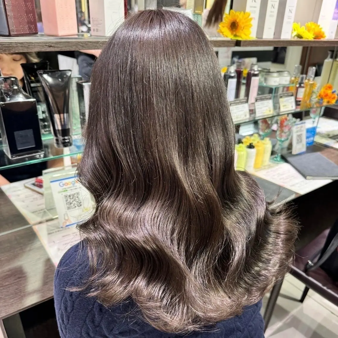 ロング 沙瞳sara🎀🫧 カラーNo.1のヘアスタイル