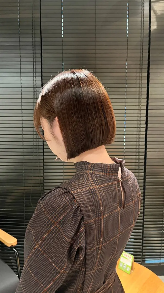 ショート 田中 美月のヘアスタイル