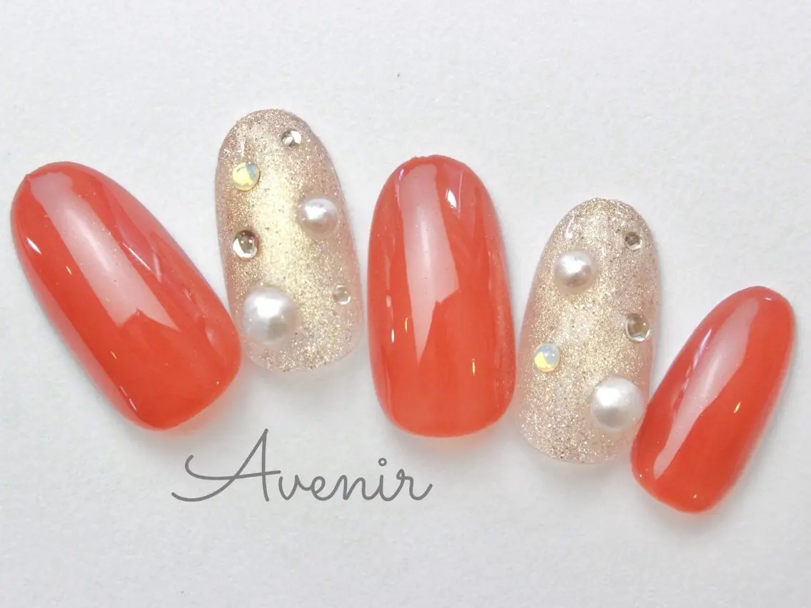 ネイル ハンドネイル Avenir 表参道 nail&eye予約のネイルデザイン