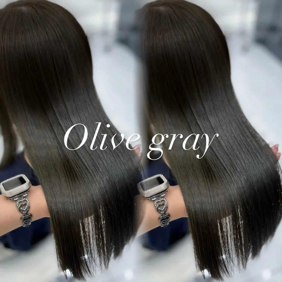 【本日限定🎀🩷】全体カット+うる艶フルカラー+1stepトリートメント+クイックスパ💆🏻‍♀️の写真