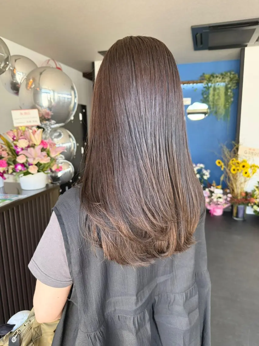 カット+カラープラチナ+4step補修トリートメントの写真