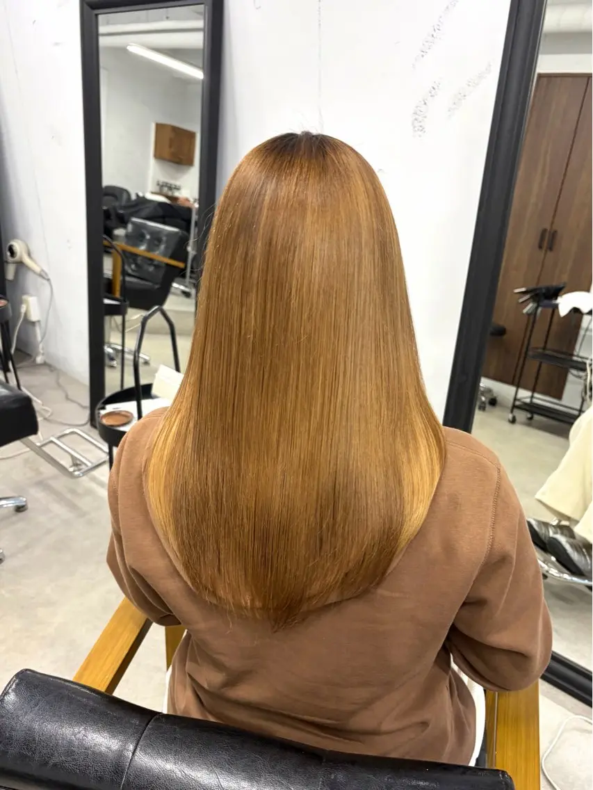 ロング 縮毛矯正 トリートメント 縮毛矯正 トリートメント 太田 すず香のヘアスタイル