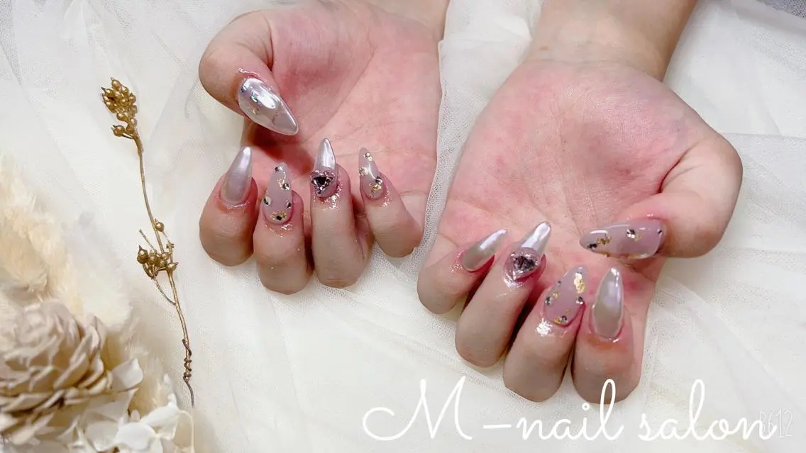ネイル スカルプネイル M_ nail salonのネイルデザイン