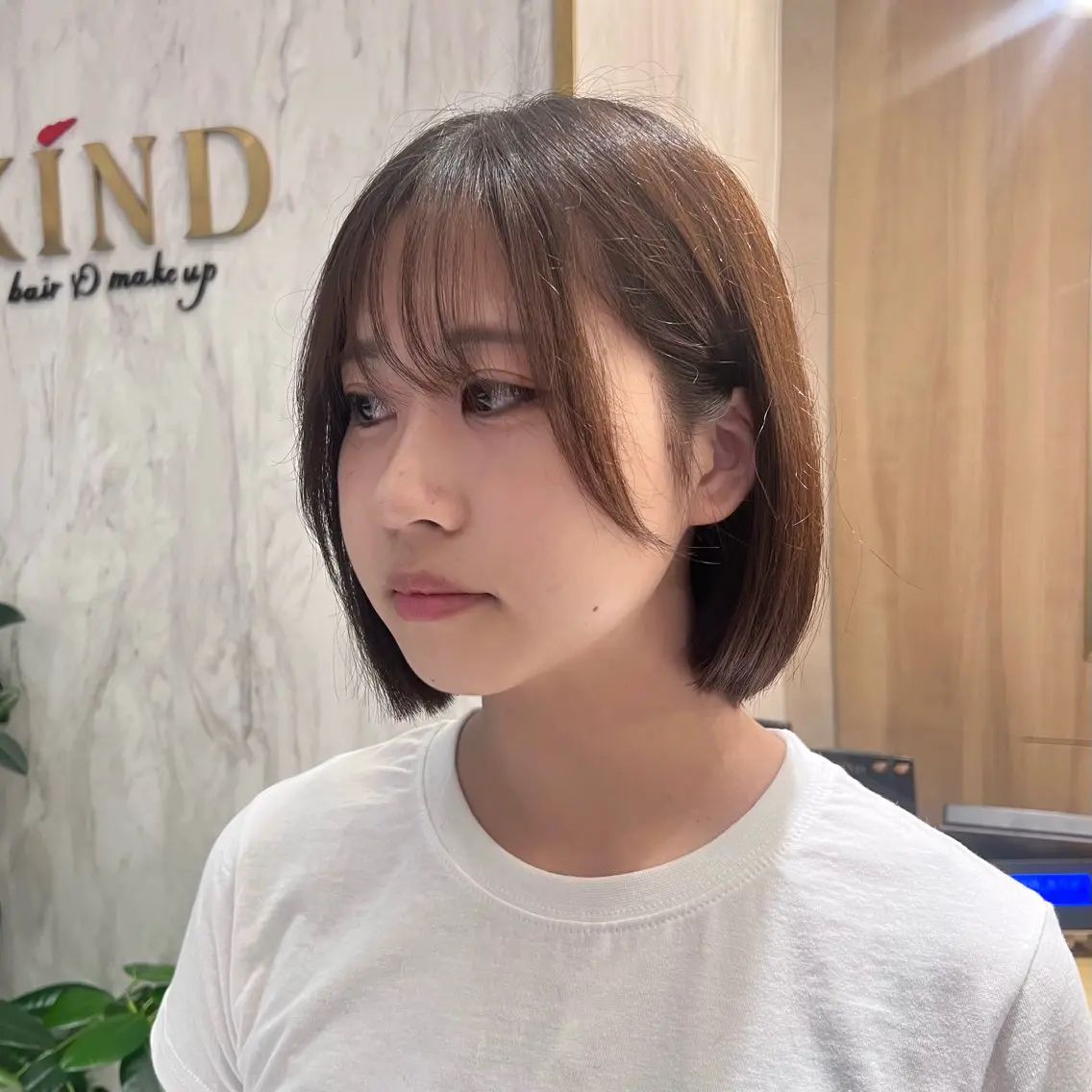 ショート ボブ 井上 香朋のヘアスタイル