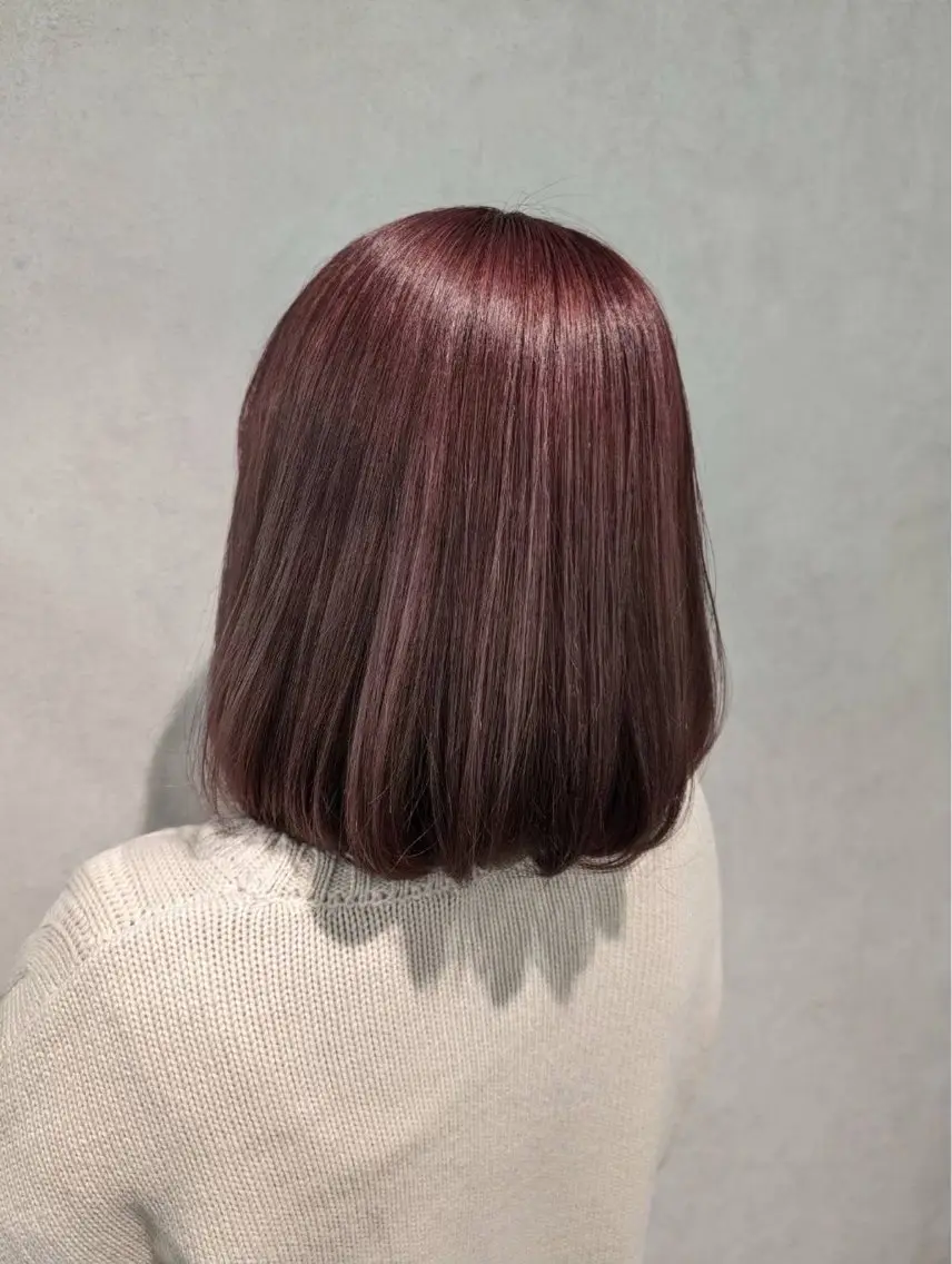 カラー 艶髪✨透明感カラー 山本　遥斗のヘアスタイル