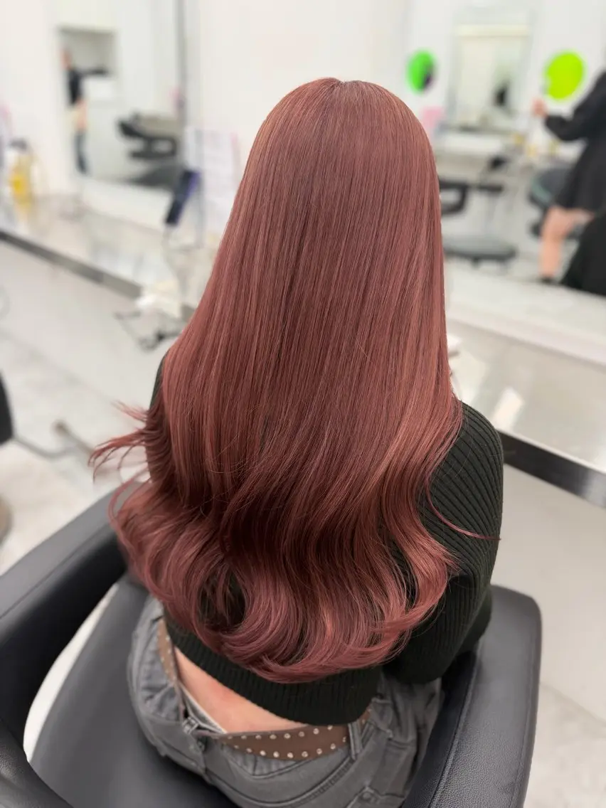 ロング カラー ヘアアレンジ ヘアカラー トリートメント ヘアセット 透明感カラー🎀艶髪 Anju/渋谷🎀のヘアスタイル