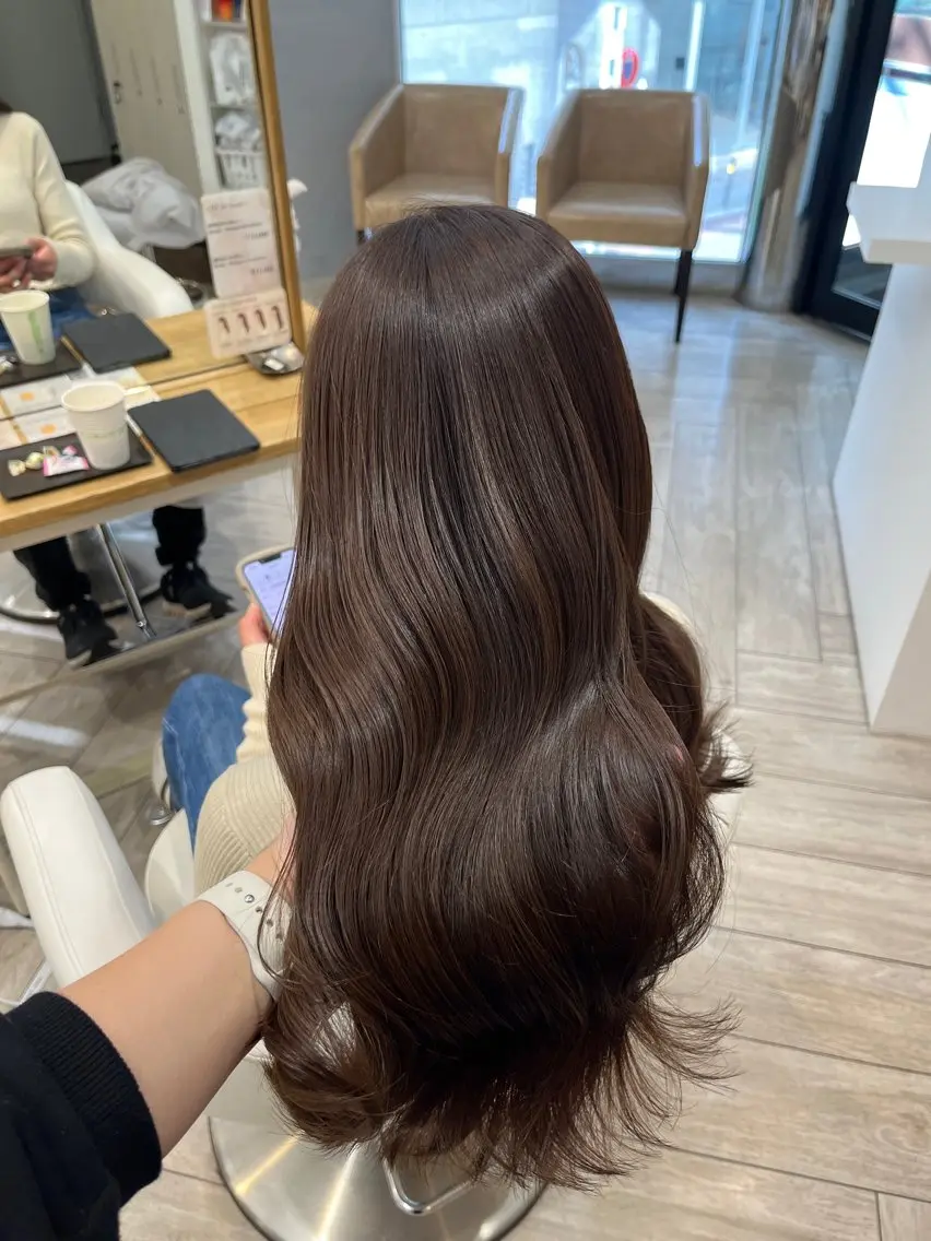 ロング 髪質改善 トリートメント カット ヘアカラー トリートメント AVANCE. chisatoのヘアスタイル