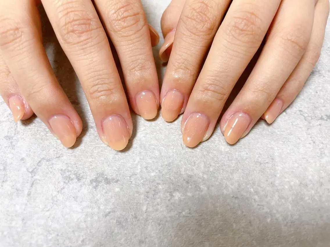 ネイル オーロラネイル フラワーネイル フットネイル フレンチネイル ジェルネイル ハンドネイル mogunail &blowのネイルデザイン