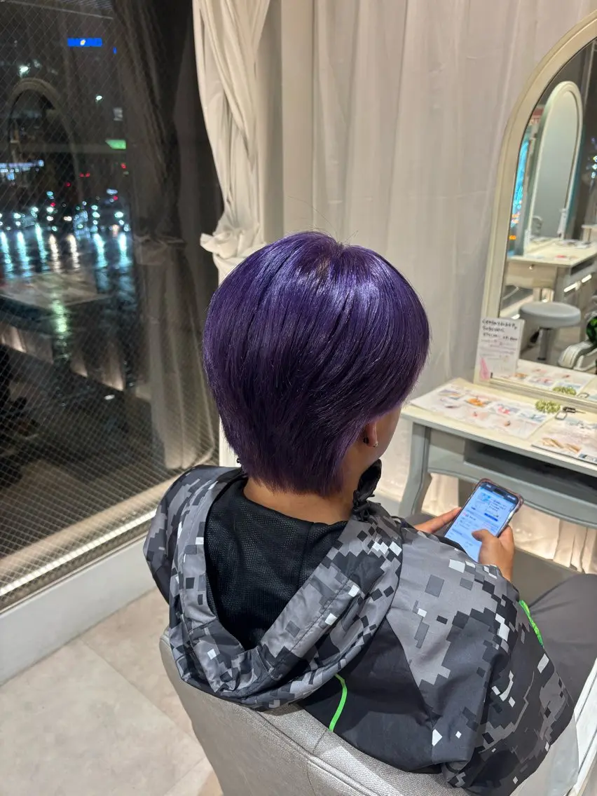 🎀✨ミニモ限定レディースカットカラー(ショート~ボブ)の写真
