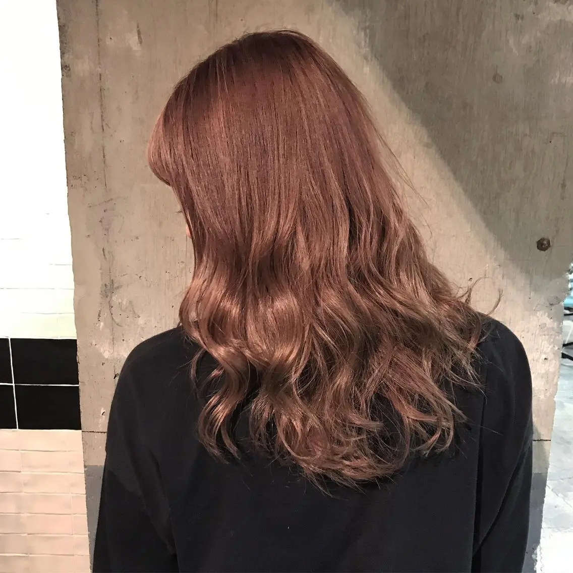 ロング kiyono ⭐︎ダブルカラーのヘアスタイル