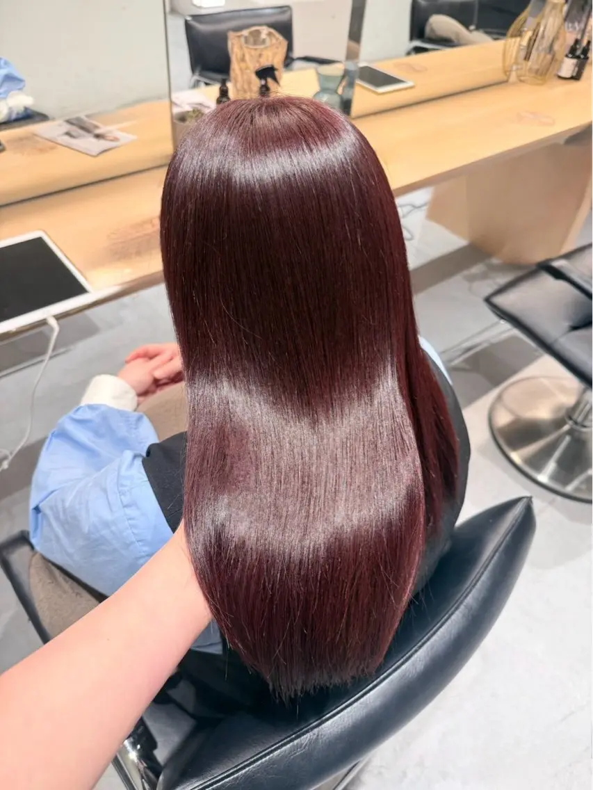 くるみ🎀🐿 縮毛矯正🪄︎︎のヘアスタイル