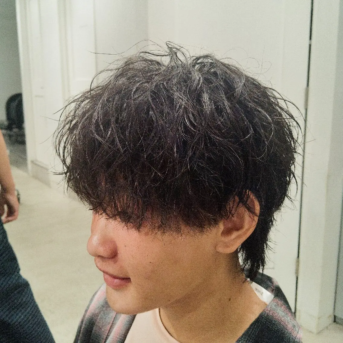 パーマ メンズ メンズパーマ 波巻きパーマ カット パーマ 名古屋のパーマ職人 /fifth/正岡のヘアスタイル