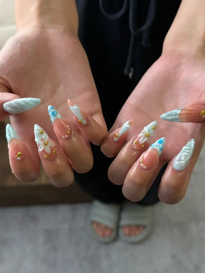ネイル ハンドネイル Giypsē amuruのネイルデザイン